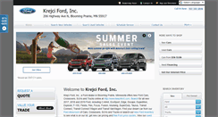 Desktop Screenshot of krejciford.com